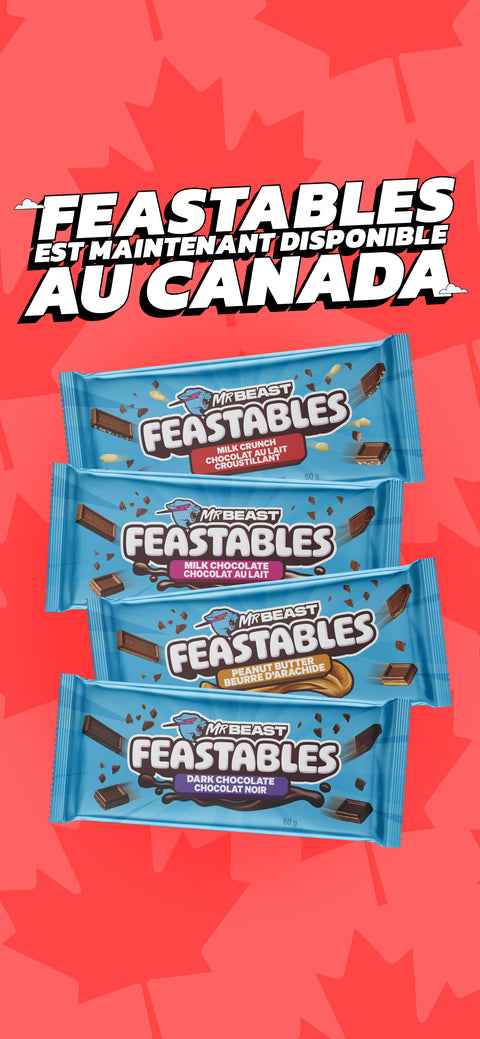 Feastables est maintenant disponible au Canada