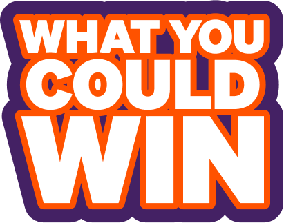 What you could win: