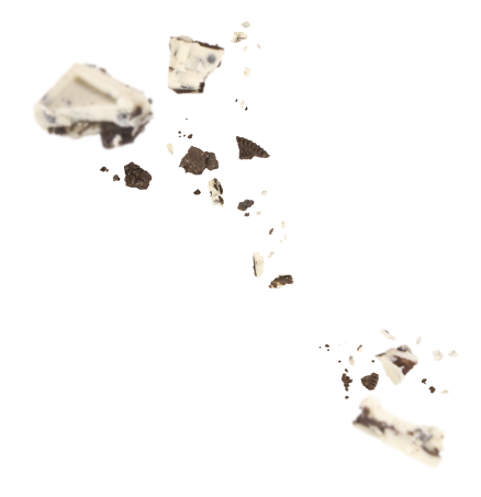 Cookies and Cream Pieces