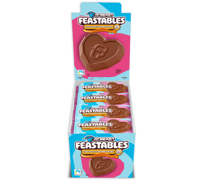 Valentines Chocolate Caramel Hearts