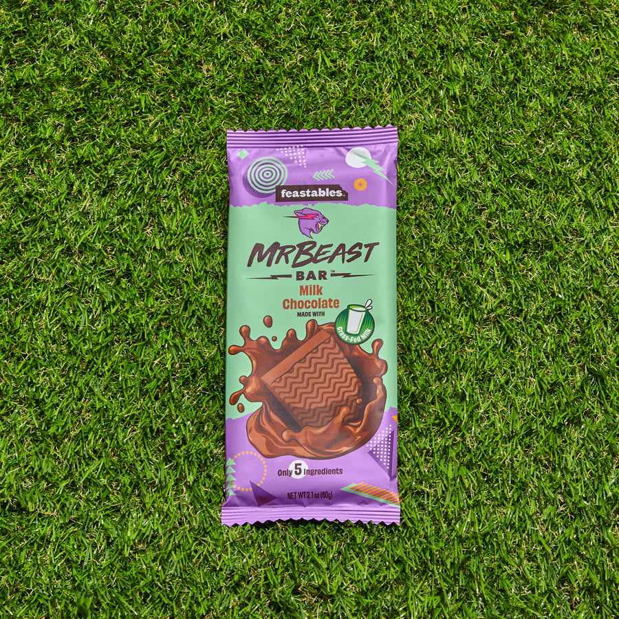 MrBeast Chocolate Crunch Bar 2.1 oz (60g), 1 bar