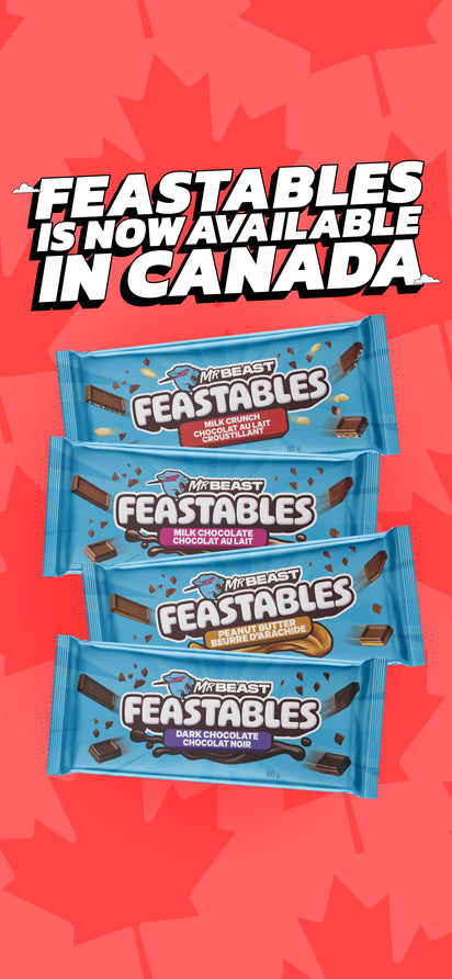 Feastables is now available in Canada!