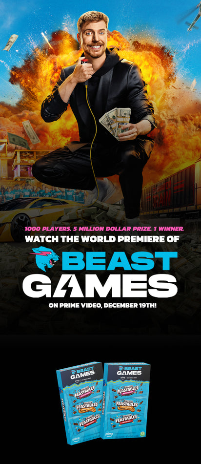 1000 Plays. 5 million dollar prize. 1 winner. Watch the world premiere of Beast Games on Prime Video, December 19th!