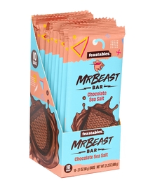  Feastables Beast Bar Milk Chocolate Crunch, Milk Chocolate,  Original Chocolate Beast Bars [3 Pack] : Grocery & Gourmet Food