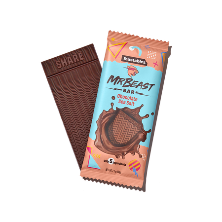 MR BEAST Feastables Chocolate Bar Canada - NEW ! EXCLUSIVE
